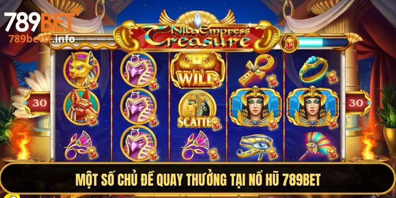 Những chủ đề quay thưởng thú vị tại nổ hũ