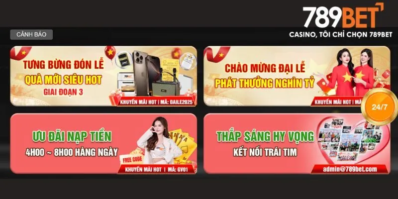Sơ lược về khuyến mãi 789bet