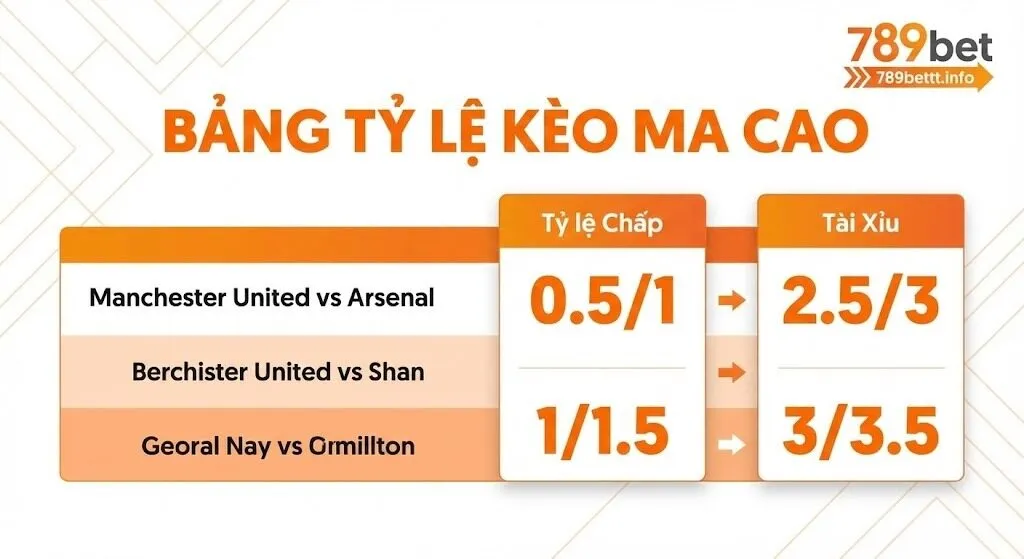 Các loại hình cơ bản trong bảng kèo Ma Cao là gì?