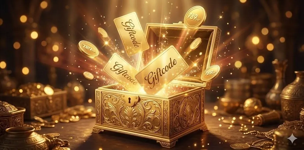 Các loại mã nhận quà 789bet phổ biến